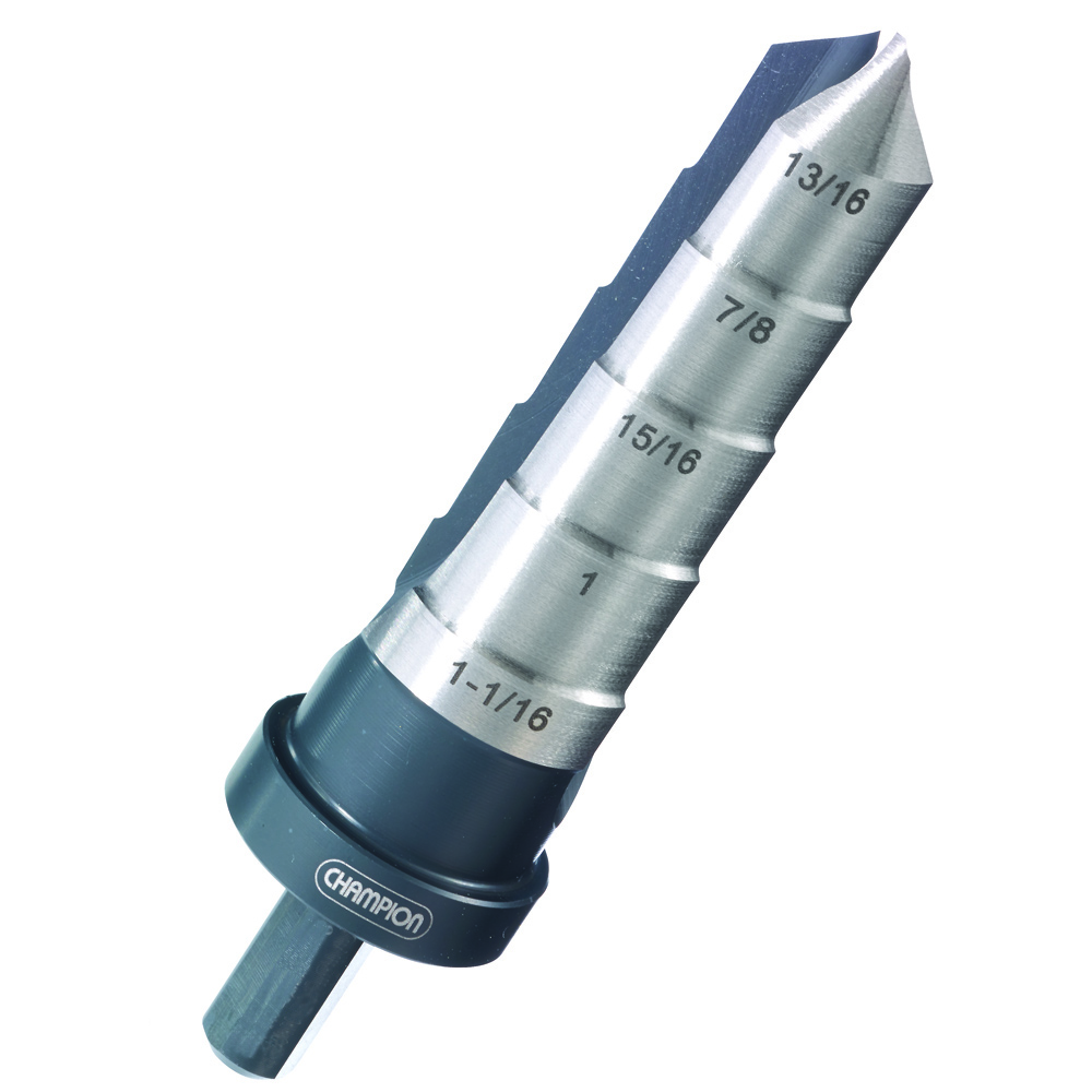 HSS BRUTE 5 STEP REAMER: 13/16-1-1/16 - Step Reamers